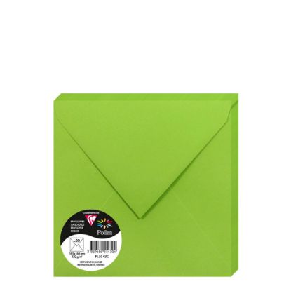 Picture of Pollen Envelopes 165x165mm (120gr) GREEN INTENSIVE