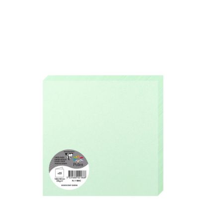 Picture of Pollen Cards 160x160mm (210gr) GREEN metallic