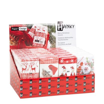 Picture of HANKIE- XMAS SET/24PCS  -01959