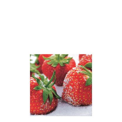 Picture of Napkins 25x25 - Sugared Strawberries