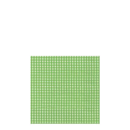 Picture of NAPKIN 25X25 VICHY GREEN-10974
