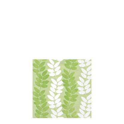 Picture of Napkins 25x25 - Leaves Dance