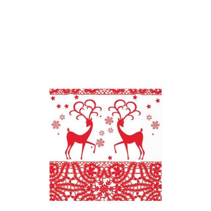 Picture of NAPKIN- XMAS 33X33      -60513