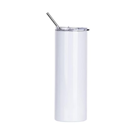 Picture of Skinny Tumbler 20oz (WHITE gloss)