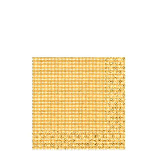 Picture of NAPKIN 33X33 VICHY YELLO-20972