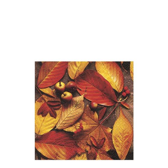 Picture of NAPKIN 33X33 AUTUMM FOLI-21087