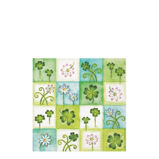 Picture of NAPKIN 33X33-SHAMROCKS&D-21123