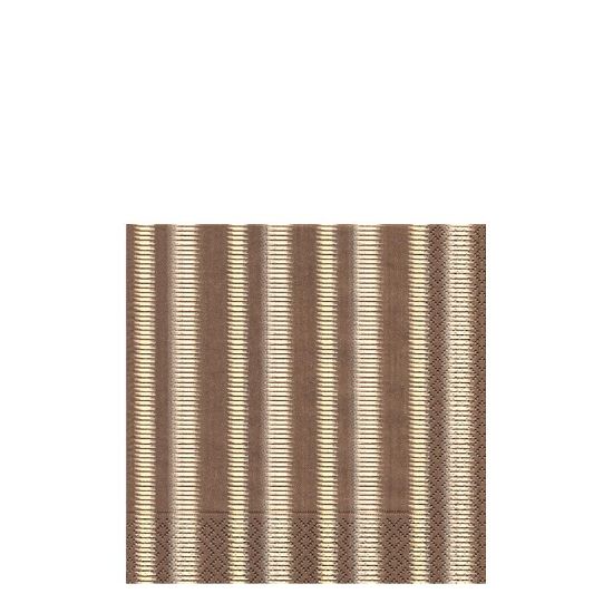 Picture of NAPKIN 33X33-STRIPES BRO-21193