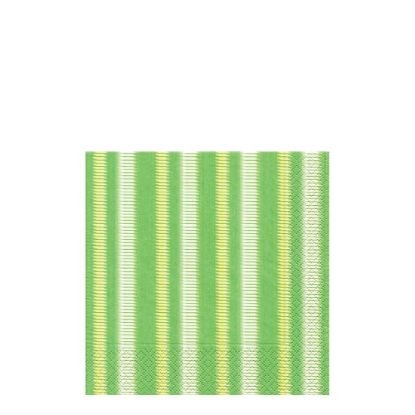 Picture of NAPKIN 33X33-STRIPES GRE-21194