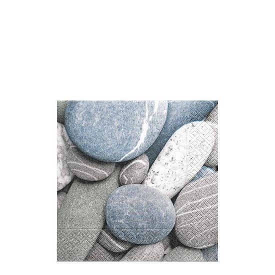 Picture of NAPKIN 33X33 ROUND STONE-21302