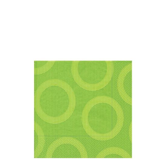 Picture of NAPKIN 33X33 CIRCLE KIWI-28205