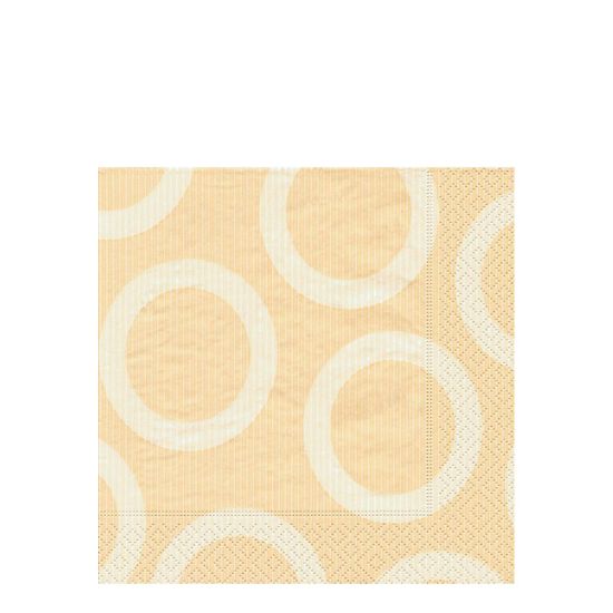 Picture of NAPKIN 40X40 CIRCLE CREA-38206