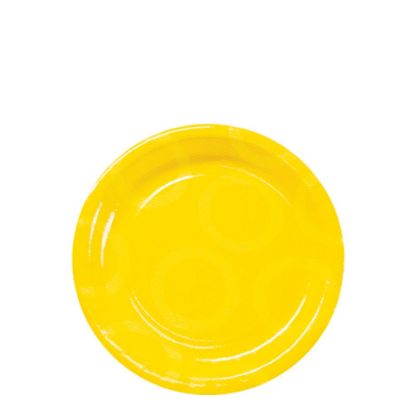 Picture of PLATE 23CM-CIRCLE YELLOW-99200