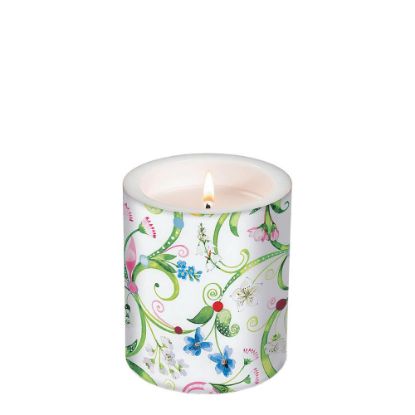 Picture of CANDLE 10.5X12-FLORAL P.-98110