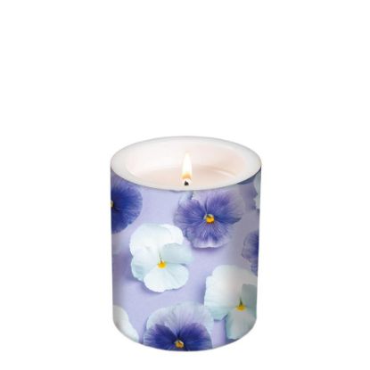 Picture of CANDLE 10.5X12-WH.&PURP.-98241