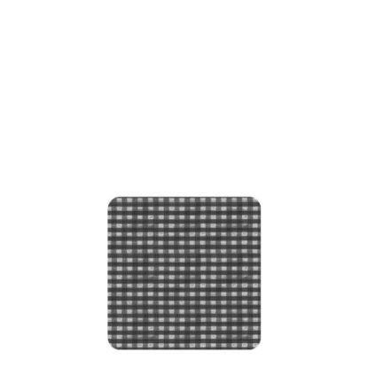 Picture of COASTER- VICHY BLACK    -02305