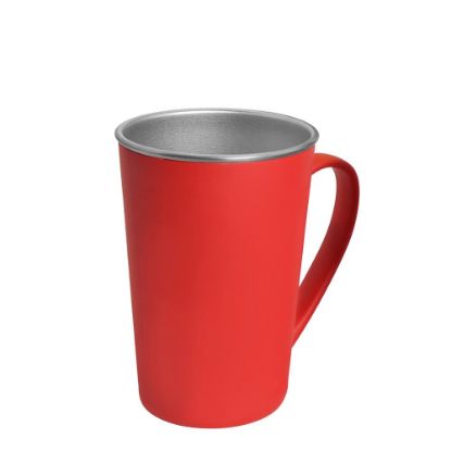 Picture of Tumbler 17oz (With Handle) RED PolyWrap Matt