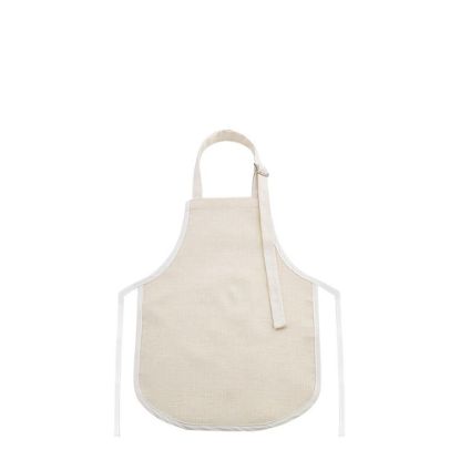 Picture of APRON - KIDS small (50x38) no pocket LINEN