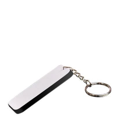 Picture of Key-ring 48x68mm (Plastic 2-sided) BLACK edge