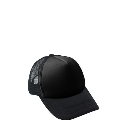 Εικόνα της CAP with mesh (ADULT) BLACK full