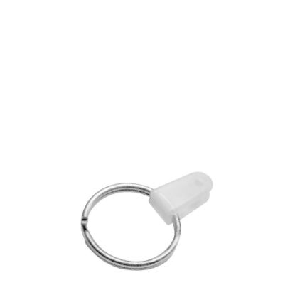 Picture of KEYRING TAB - METAL ring (+) PLASTIC tab