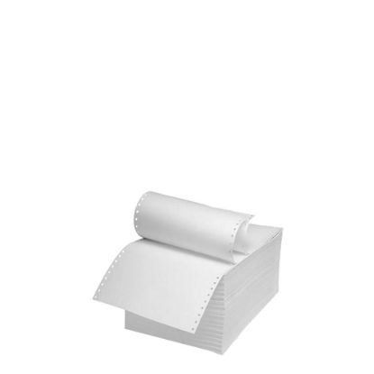 Picture of 6"x 12cm (1ply) WHITE (no side perforation)