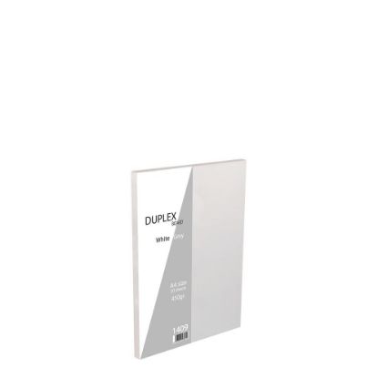 Picture of Duplex Board 325gr -A4 (20sh.) White/Grey
