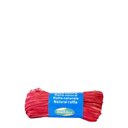 Picture of RIB.RAFFIA-NAT.RED    -196006C