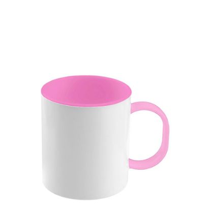 Picture of Plastic Mug 11oz. (Inner+Handle) PINK