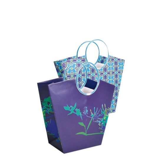 Picture of ECLIPSE BLUE-PAPER BAG -99607C