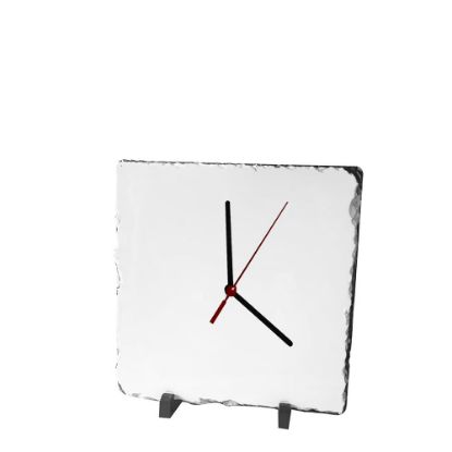 Picture of SLATE GLOSS - SQUARE- 27x27cm (CLOCK)