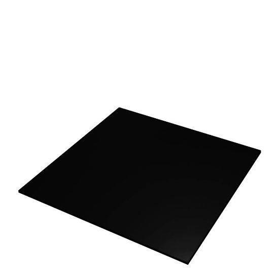 Picture of Acrylic sheet 3mm (40x30cm) Black gloss