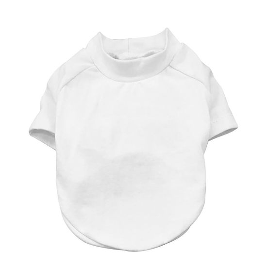 Picture of Pet Cloth T-Shirt (Large) WHITE Soft polyester