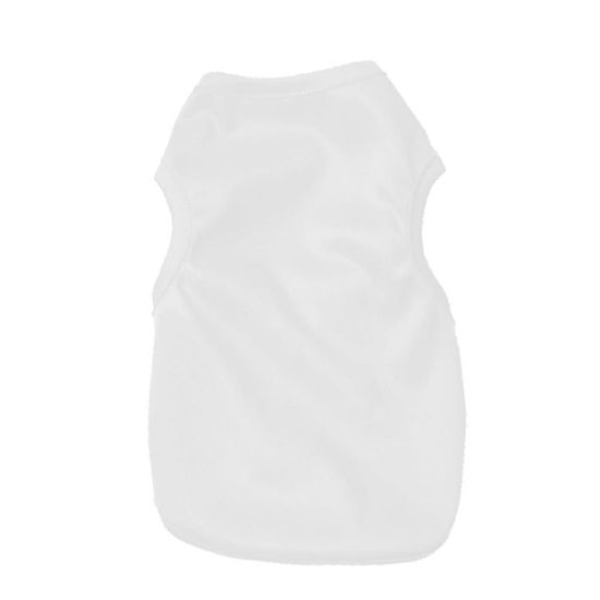 Picture of Pet Cloth Waistcoat (Large) WHITE Soft polyester