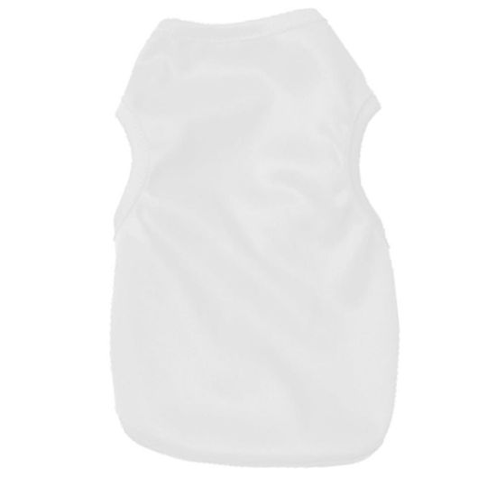 Picture of Pet Cloth Waistcoat (XLarge) WHITE Soft polyester