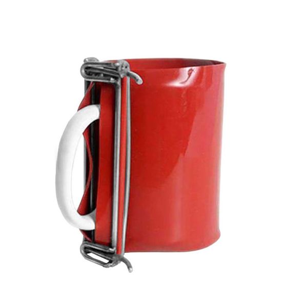 Picture of WRAP - MUG 11oz -with metal frame (RED)