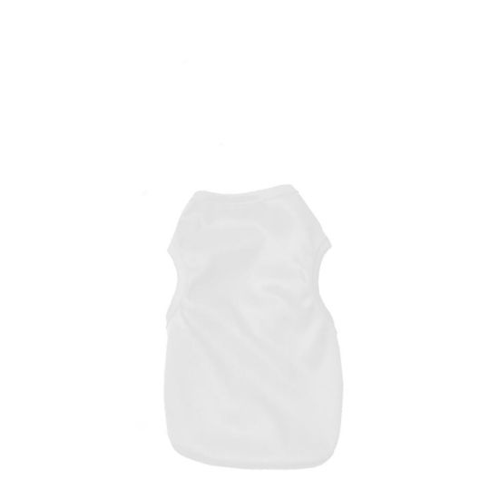 Picture of Pet Cloth Waistcoat (XSmall) WHITE Soft polyester