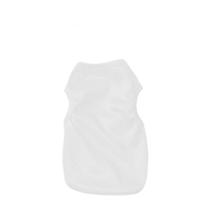 Picture of Pet Cloth Waistcoat (Small) WHITE Soft polyester