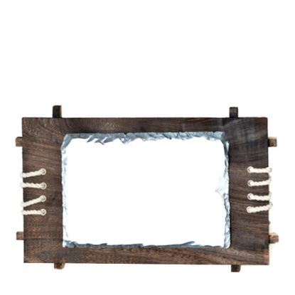 Picture of SLATE GLOSS - RECTANGULAR/FRAME 18x26cm