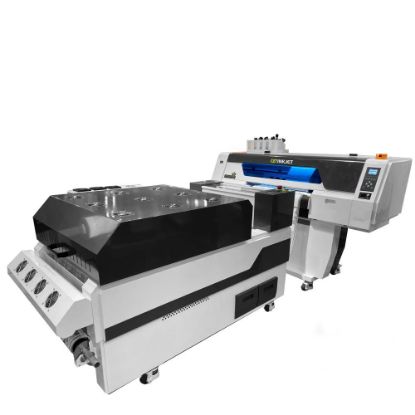Picture of DTF Printer 60cm (3 heads) 9colors -CMYK+W+2Light+2Fluo- with Shaker Oven - Oric