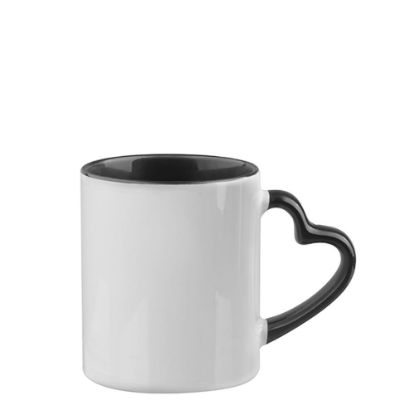 Picture of MUG 11oz. (Heart) Black handle