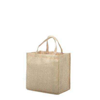 Picture of Shopping Bag (Burlap) 25x25x10cm side gusset