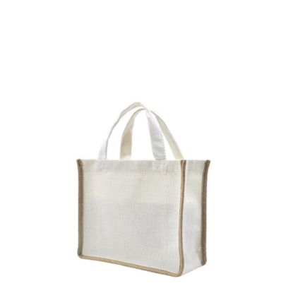 Picture of Shopping Bag (Linen) 25x25x10cm side gusset