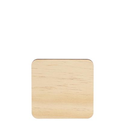 Picture of Coaster (9.5x9.5 cm) 3mm Plywood