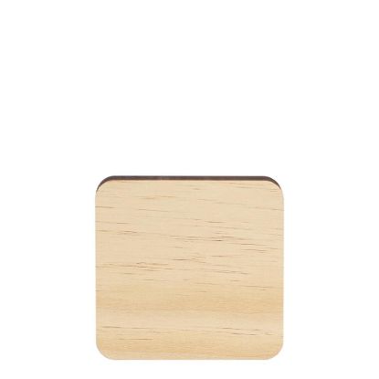 Picture of Coaster (9.5x9.5 cm) 5mm Plywood