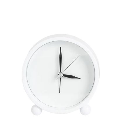 Picture of Clock diam. 10.5cm (Desktop plastic) White