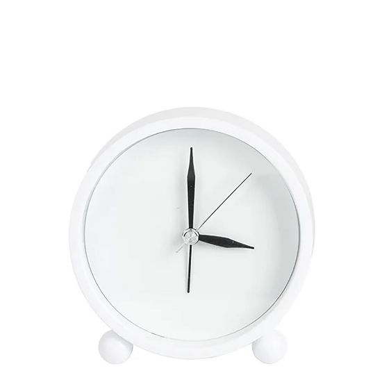 Picture of Clock diam. 10.5cm (Desktop plastic) White