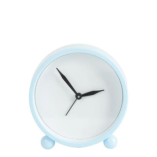 Picture of Clock diam. 10.5cm (Desktop plastic) Blue