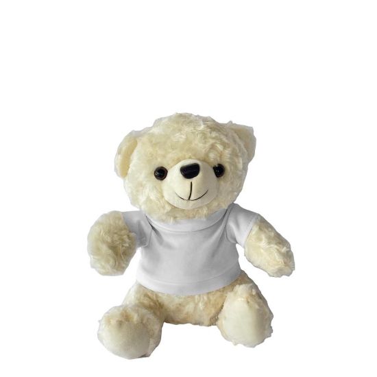 Picture of Teddy Bear (Beige) 25cm with T-Shirt