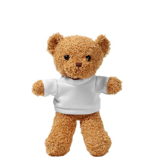 Picture of Teddy Bear (Brown Light) 25cm with T-Shirt